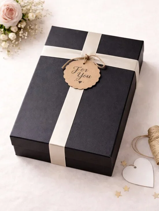 Obsidian Necklace & Bracelet Set with Silver Star Accents – Adjustable - Picture 6 of 6